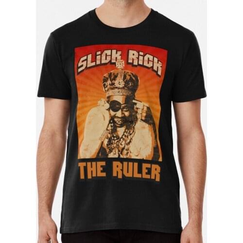Men Shirt Old School Hip Hop Slick Rick Women tshirt