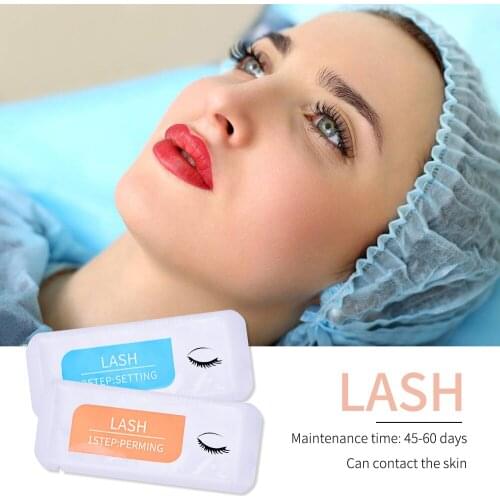 Wholesale Eyelahs Lift Lotion Stereotype Lashes Lift Perming Lash Lifting Perm Kit 0.8g Beauty Salon Supplies