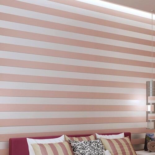 Modern minimalist non-woven horizontal stripes wallpaper office living room bedroom TV sofa background wallpaper vertical stripe