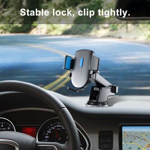 Universal Car Mobile Phone Holder 360 Degrees Rotation Dashboard Suction Mount Stand Cell Phone Holder For Iphone Car Bracket