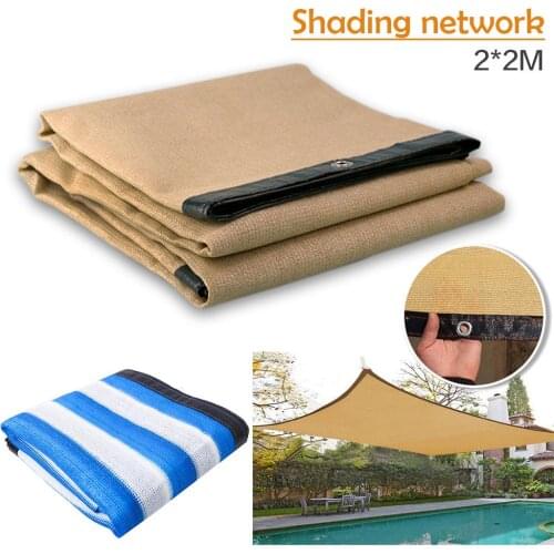 Thickened Polyethylene Balcony Awnings Household Heat Insulation Sun Protection Net Garden Shade Net toldos para exterior 2 X 2m