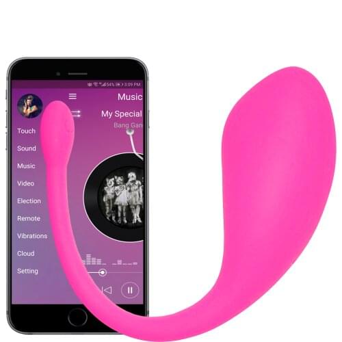 Remote Wearable Lush Vibrator by App for Powerful Quiet Lush 2 Stimulator Massager Wireless USB Vinrator Massage for Woman