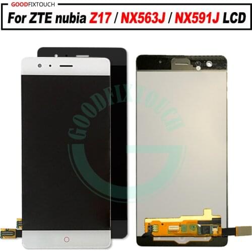 AAA Quality For ZTE nubia Z17 LCD Display + Touch Screen Digitizer For nubia Z17 nx563j nx591j LCD Aseembly