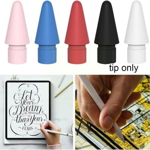 1 PC Stylus Pencil Tips Replacement For Apple Pencil Stylus Plastic Original 2nd Works Pen and Tips Gen 1st White Tip Pen S G3L3