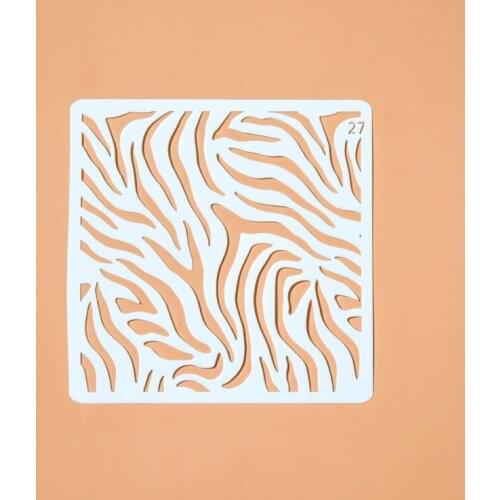 13*13 Tree Layering Stencils graffiti hand copied board hollowed out photo album graphic spray painting tool