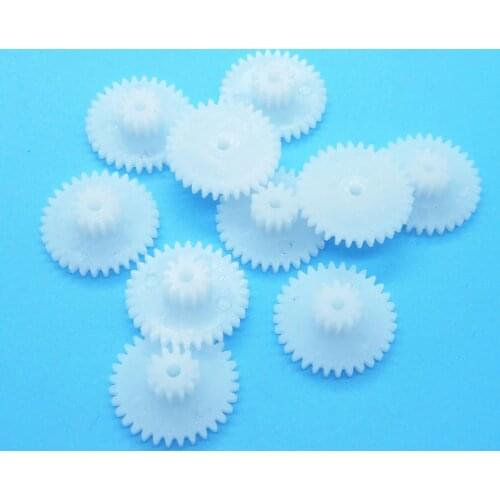 30-32 Double Plastic Gear 30 Teeth -32 Teeth 30182A 2B 32082A/B 32092A/B Toy Accessories 10PCS/LOT