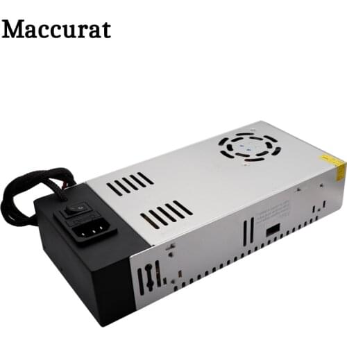 3D Printer Parts Switching power supply AC/DC 12V 30A S-360-12 360W and AC/DC 24V 15A 360W with Power switch 3pin power socket