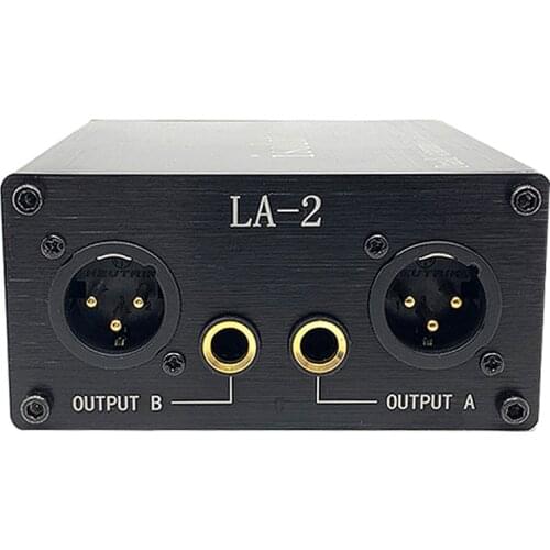 Audio isolator LA-2 mixer current acoustic elimination transformer XLR 6.35 audio isolation squelch