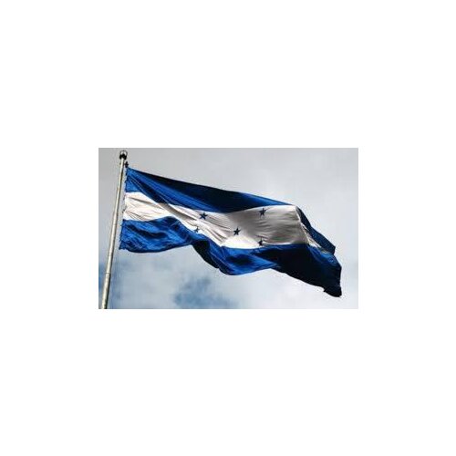 Free shipping 3ft x 5ft Hanging Flag Polyester Honduras national Banner Outdoor Indoor 150x90cm Big Flag for Celebration