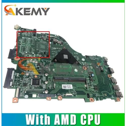 DA0ZABMB6E0 For Acer Aspire E5-523 E5-523G Laptop Motherboatd NBGE811006 NB.GE811.006 With AMD CPU DDR3 100% Fully Tested