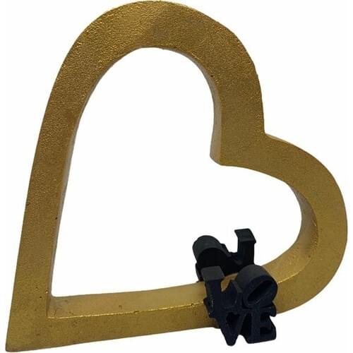 Flovart Love Circle Decorative Oil Lamp-Gold-Oil lamp butter Gift