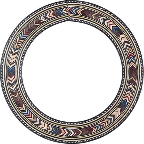 2020 High quality Wood Soundhole Rosette Inlay Guitar Sound Hole Decoration 94mm for Classic Guitar Acoustic Guitar