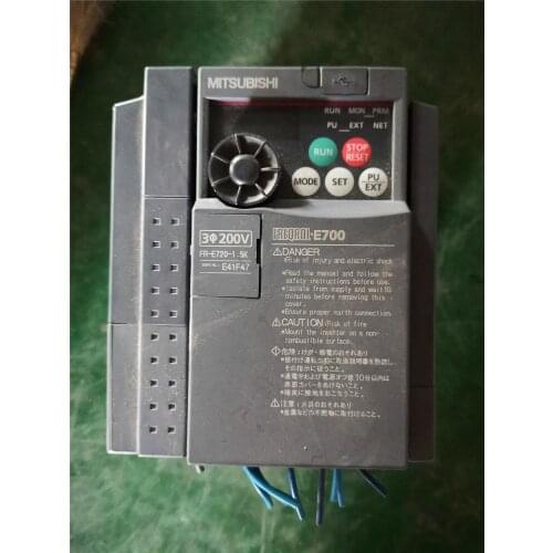 FR-E720-1.5K 1.5KW 220V inverter , used one , 90% appearance new , test goods , free shipping