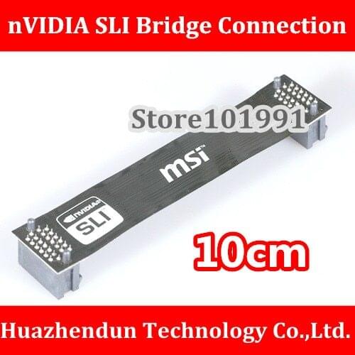 High Quality nVidia Card SLI Bridge PCI-E Graphics Connector 10CM Bridge connection for Video Card