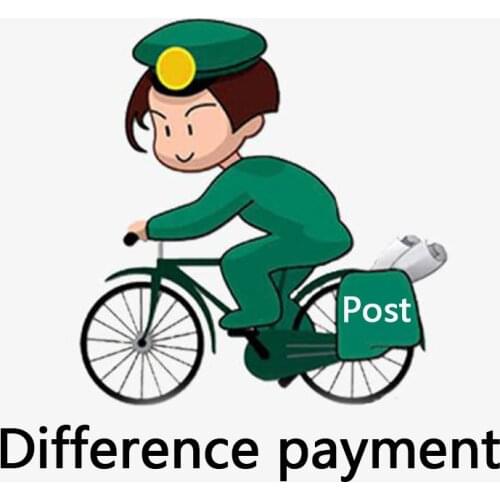 Freight difference payment, product price difference payment, additional fee payment