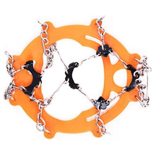 Crampons Outdoor Climbing Anti-skid Ice Claw Snowfield Shoe-cover Manganese Steel Mountaineering Hiking Protective Crampon Claws