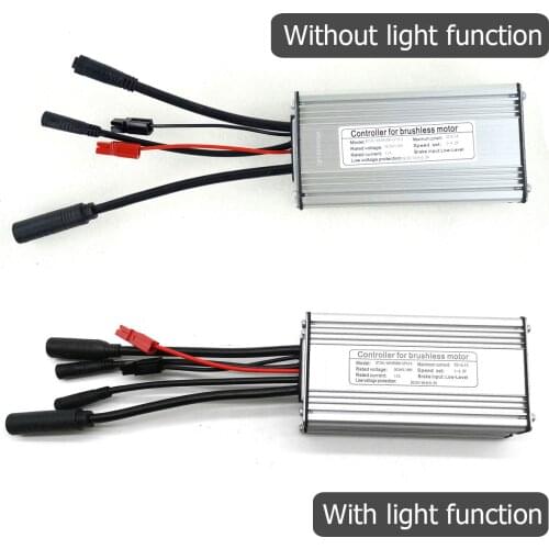 BULU KT Kunteng Controller 36V 48V 22A 25A Waterproof Squarewave Sinewave E-bike KT Controller with Light Function