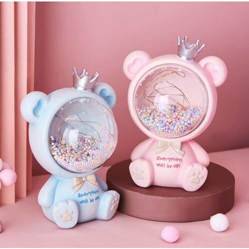 Nordic creative lovely small night light ornaments childrens room bedroom study girl heart ornaments are particularly home