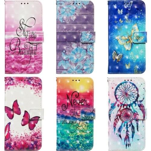 Cute Kids Wallet For Xiaomi Redmi Note 8 9 10 Pro 10S 8A K20 K40 Mi 10 Lite 11i Poco X3 NFC M3 Butterfly Patterned Cases D03E