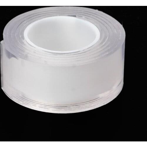 Reusable Adhesive Silicone Tape Universal Anti-Slip Double-sided Wall Stickers