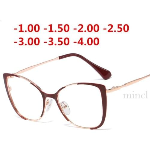 Lady Cat Glasses Frame Women Prescription Glasses Fashion Optical Computer Student Glasses Frame 2019 New Myopia Glasses NX
