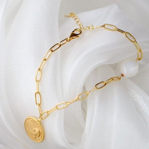 Handmade Creative 18K Gold Plated Trendy Natural Freshwater Baroque Pearl Personality Irregular 925 Sterling Silver Bracelet