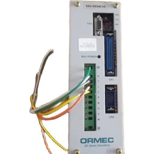 ORMEC SAC-DE04C1/I SAC-DE04C1 Servo Drive Used In Good Condition