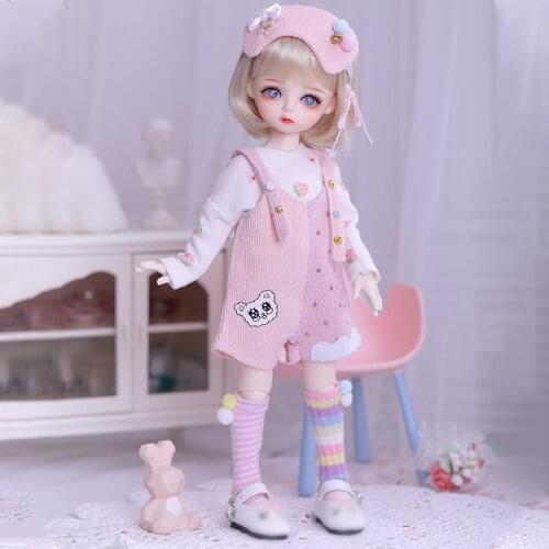 Candy Earl BJD Doll SD Ayane 1/6 Dolls Beautiful Dress Fullset Resin Toys for Kids Surprise Gifts for Girls Boys 26cm Dolls