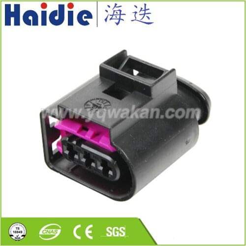 Free shipping 5sets Fuel Rail Pressure Sensor Plug Connector for VW Tiguan Passat B7/CC Golf 6 Skoda Octavia Yeti 4D0 971 993