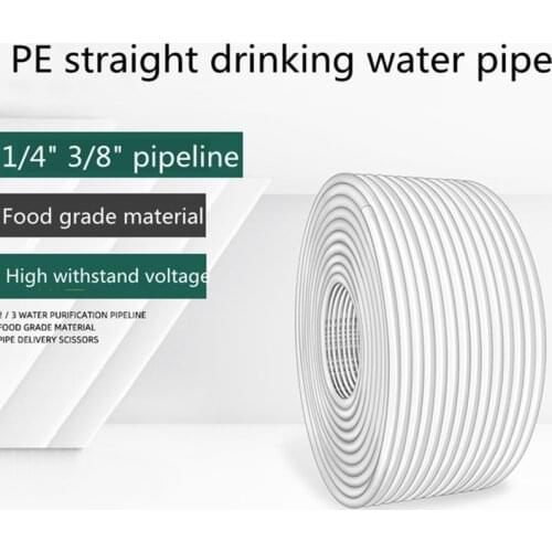 1/4" 3/8" PE Pipe Reverse Osmosis Water Pipe Food Grade Purifier High-quality Soft Tube Aquarium Flexible Hose Farm Irrigation