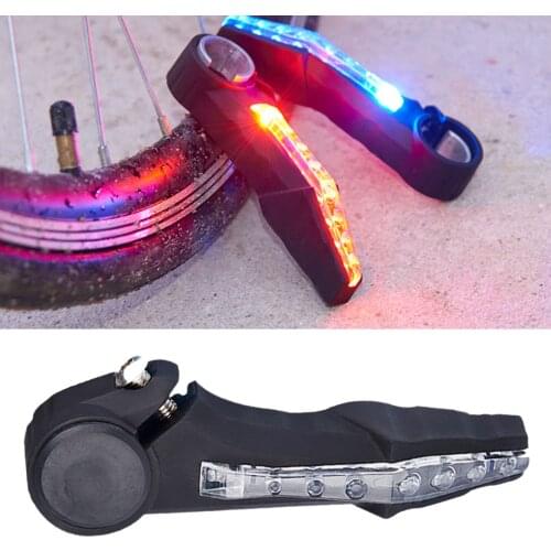 Bicycle Handlebar LED Turn Lights Flash Light Cycling Mountain Bike Handle Bar End Warning Lamp