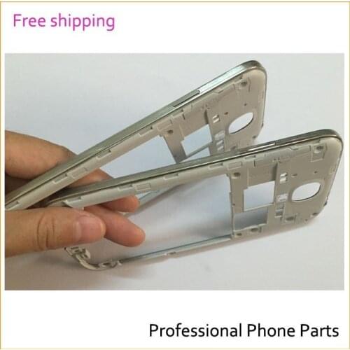 New625 Rear Housing Middle Frame Bezel Case Cover For Samsung Galaxy S4 i9500 i9505 i337 Housing +Side Button