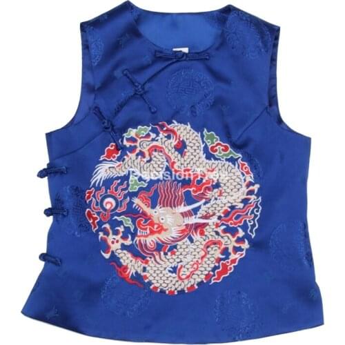 2021 women ethnic vest top chinese style retro jacquard elegant lady vest traditional chinese hanfu clothes vests for women