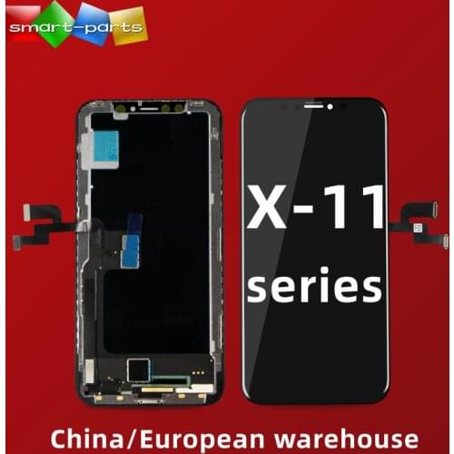 3PCS High Quality LCD For IP X Rigid Hard OLED Display Screen Replacement with 3D Touch Digitizer Assembly