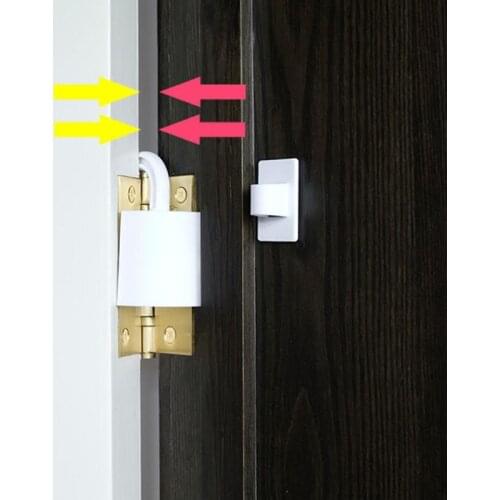 2Pcs Baby Door Stopper Safety Lock Child Anti Pinch Hand Protect Kids Safety Care Security Protection Baby Lock