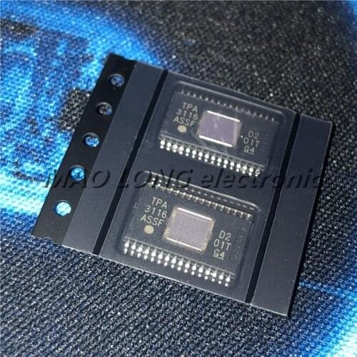 2PCS/LOT TPA3116D2DADR HTSSOP32 TPA3116D2 HTSSOP-32 TPA3116 TSSOP IC chip new original In Stock