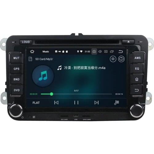4GB+32GB Octa Core 7" Android 8.0 Car Audio DVD Player for VW Volkswagen Passat Tiguan Touran Jetta Caddy Seat CC Polo Golf