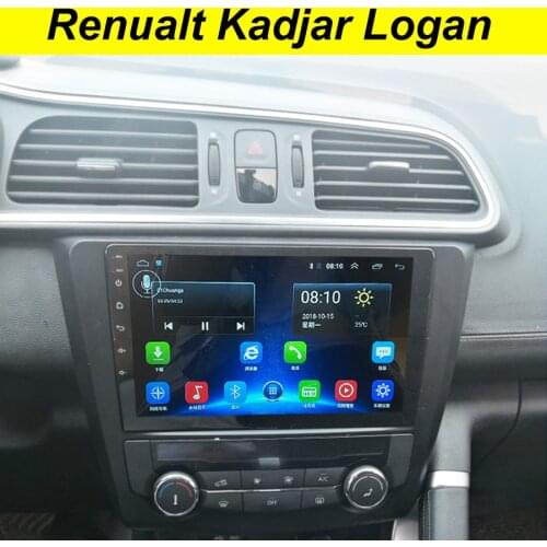 64GB Android 10.0 2Din Car Dvd Multimedia Player GPS For Renault Kadjar Logan 2015-2018 Autoradio Navigation Stereo Head Unit