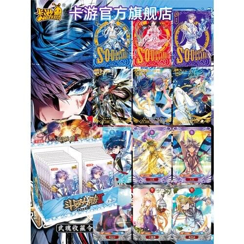 Bandai Card Tour Douluo Continent Comic Card Miracle Edition Genuine Peripheral Complete Collection Commemorative Game Card Toys