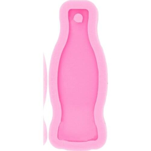 Keychain Epoxy Resin Mold Jewelry Necklace Pendant Silicone Mould DIY Crafts Ornaments Decorations Casting Tool