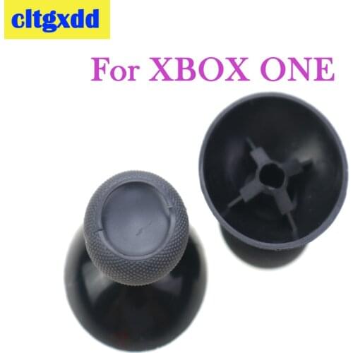 Cltgxdd 2pcs for Microsoft XBox One X S Controller Original 3d Analog Grip Joystick Cap Blue Red
