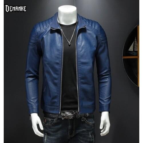 Мужские байкерские куртки DEMANKE China At AliExpress