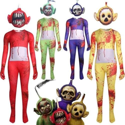 Childrens horror version of the baby Halloween cosplay performance costume Ghost animal baby cartoon performance costume