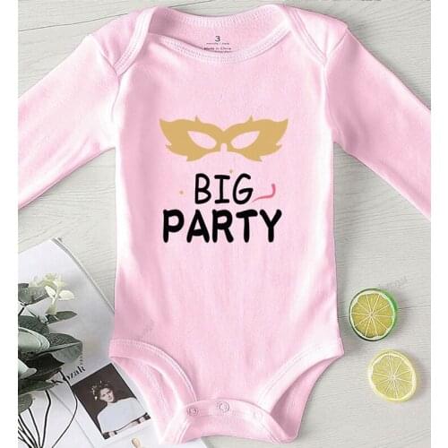 Jumpsuit Kids Autumn Cotton Big Party Printed Newborn Baby Boy Clothes for Girls One Piece Toddler Romper Winter Girls