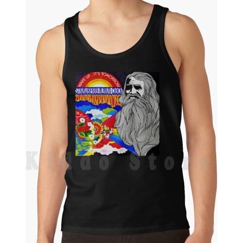 Strawberry Alarm Clock tank tops vest 100% Cotton Strawberry Alarm Wake Up Its Tomorrow Incense And Peppermints Band