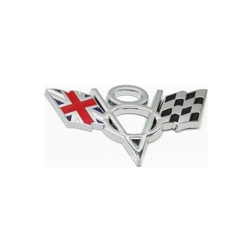 3D Metal Chrome Auto Vintage Logo UK Flag Trunk Emblem Badge Decals Sticker Car Accessories