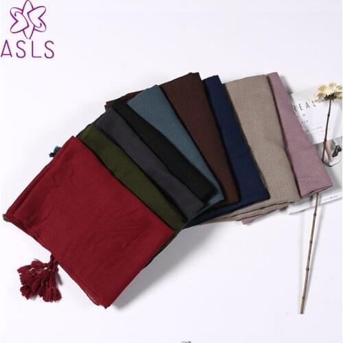 Fashion Brand Cotton Ladies Mulit-color Wavy Pattern Scarf Shawl Womens Basic Scarves Drop Outdoor Wild Hook Decor