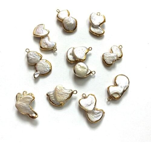 Fashion Pendant Natural Freshwater Pearl Shaped Exquisite Pendant Accessories Trend Can Be DIY Crafts Holiday Can Be Wholesale