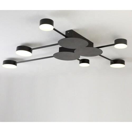 New Design Simple Modern Led Ceiling Lamp Living Room Surface Led Chandelier Lamp For Home Overhead Ceiling Lights