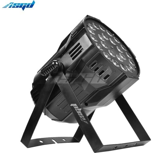 New Design 24x18W Wash Uplighting RGBWA UV 6in1 LED Par Light Spotlight DMX Stage Effect Equipment DJ Event Restaurant Bowling
